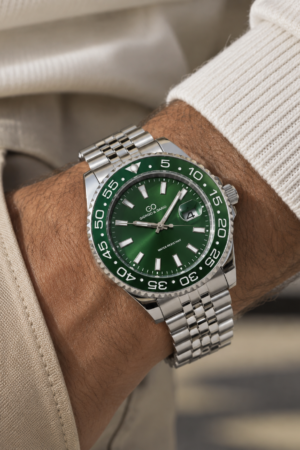 Montre GREEN MINIMALISTE